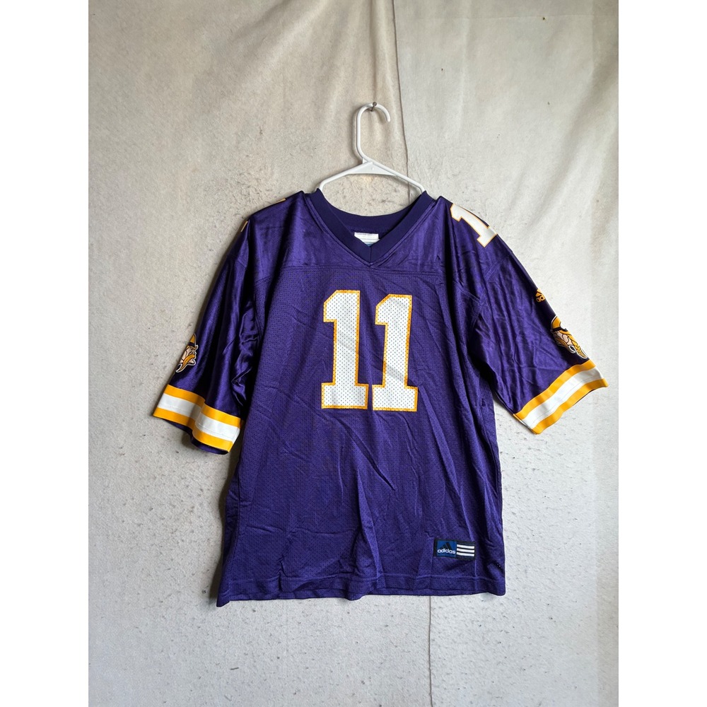 Vintage Adidas Minnesota Vikings Daunte Culpepper 11 Jersey Purple Youth XL